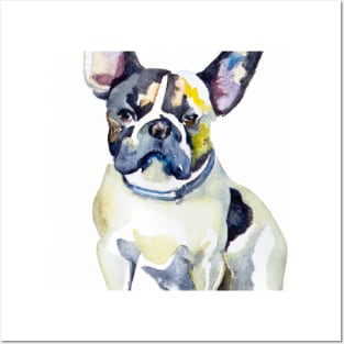French Bulldog Watercolor - Gift For Dog Lovers Posters and Art